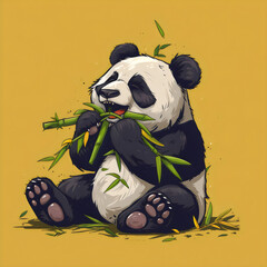 Portrait of a Panda