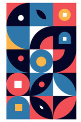 Geometric Design Element Perfect for banner, Social Media, and Poster