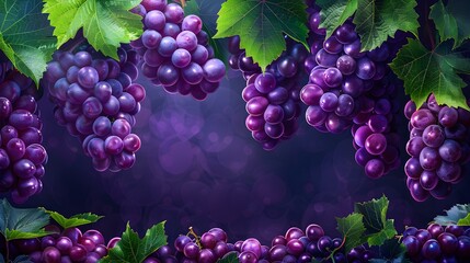 background of Grape. Concept fruit, nutrition, vineyards, health, cooking