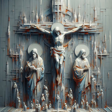 Jesus Christ crucified (abstract)