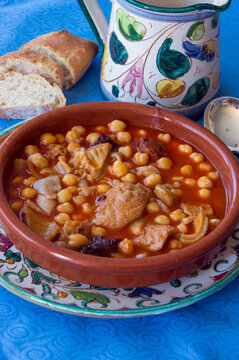 Callos con garbanzos a la madrile&ntilde;a