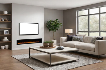 Thanks to augmented reality, anyone can now visualize any product in their home spaces through their smartphone or tablet for technology innovation for life and design.ai generated