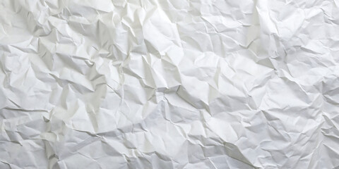 Obraz premium crumpled white paper background