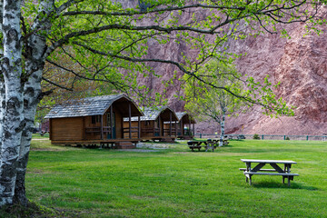 Campingh&uuml;tten in Nova Scotia