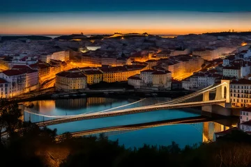 Fotobehang Ponte Vecchio ponte vecchio at night
