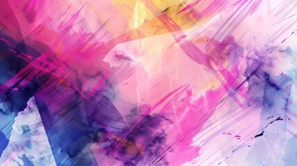 Vibrant Symphony: Abstract Colorful Background