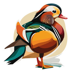 illustration of a parrot