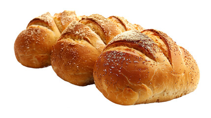 loaves of bread isolated on transparent background
