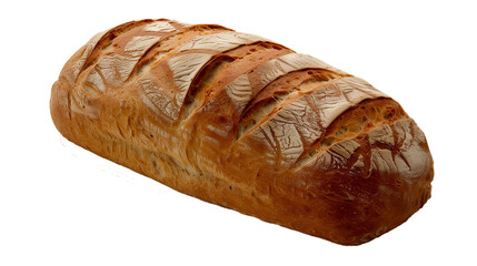 loaf of bread isolated on transparent background