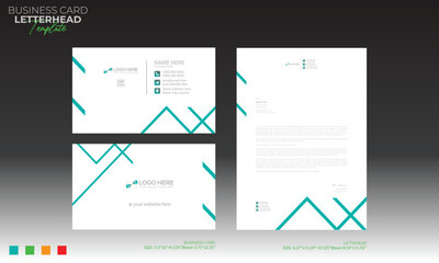 letterhead and business card design
