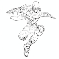 Fototapeta premium kid's coloring book