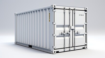 containers isolated on wihte background.