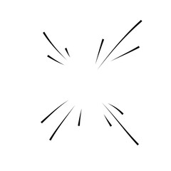 Comic Explosion Line