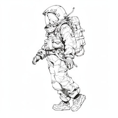 Fototapeta premium kid's coloring book