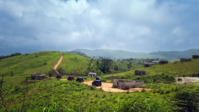 Traveling to Parunthumpara hill view Point. Parunthumpara is a village in the Indian state of Kerala's Idukki District.