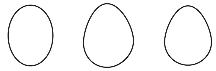 Egg icon. Easter eggs icons. Happy Easter day festival. Cracked egg Vector illustration.