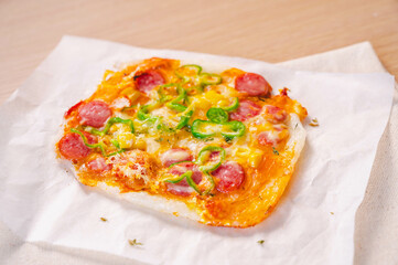 アレンジ料理　ピザ餅