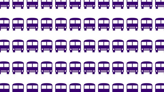 animated Car export or import in parking lot on background