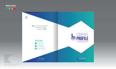 brochure cover for corporate and any use
