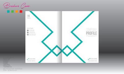 brochure cover for corporate and any use