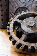 Wooden Toothed Cog