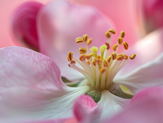 Spring Elegance Flower Macro
