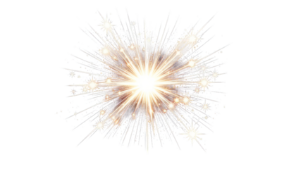 Sparkle firework vector graphic perfect for festive designs and New Year's Eve