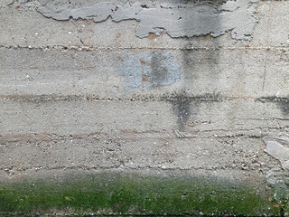 Wall, concrete wall, stone wall for background image or render © Lorenzo