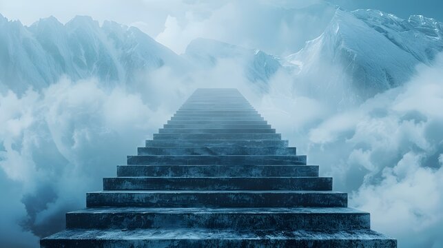 Stairs to Heaven A Frozen Journey to Success