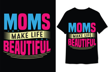 mother day t shirt design colorful graphic t shirt mom t shirt