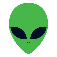 Isolated cute alien avatar Vector