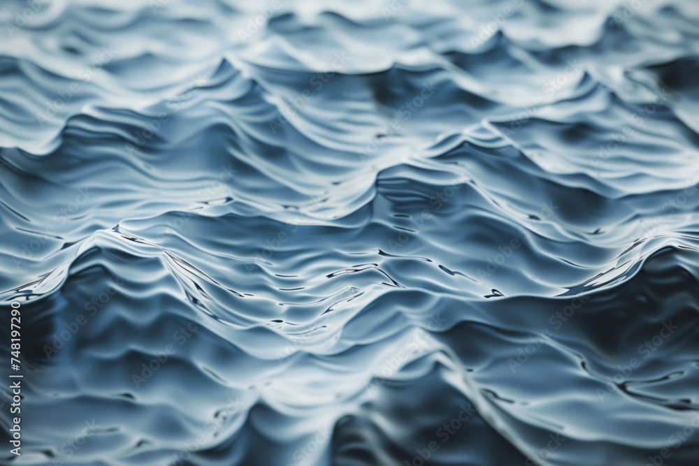 Poster Abstract background with a 3D surface. Hi-tech futuristic. Materials Science. Background image. Created with Generative AI technology.