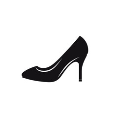 shoe vector silhouette