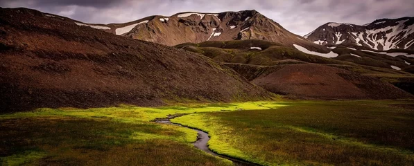 Papier Peint photo Kirkjufell Beautiful Landscapes and Seascapes of Iceland