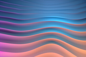 Abstract neon metaverse gradient background