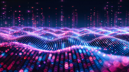 The Dance of Data, A Visualization of Technologys Flow Through a Digital Landscape