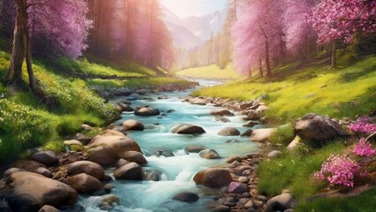 river in autumn