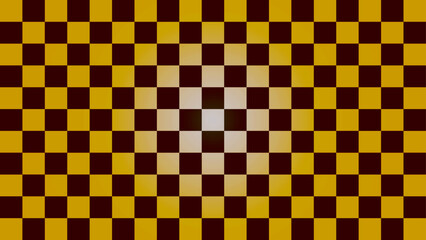 Tileable artistic grid game quadrangle shape template. Trendy simple art cubic form detail woven carpet cloth element. Dark color fashion play modular mesh in ancient style creative repeat fond design