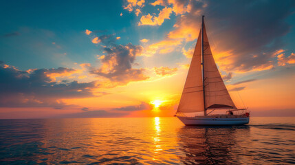 Sailing into Sunset: Mediterranean Yacht Experience
