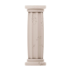 Naklejka premium pillar column 3d illustration