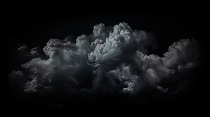 Deurstickers dark clouds © CreativeContent