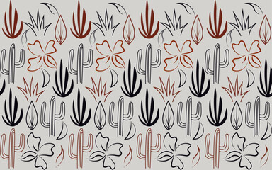 Abstract pattern template. Vetor design.