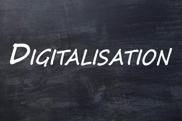 Fototapeta premium Digitalisation tableau