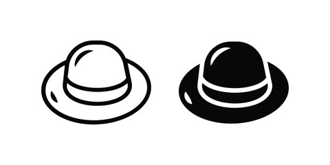 Hat icon. sign for mobile concept and web design. vector illustration