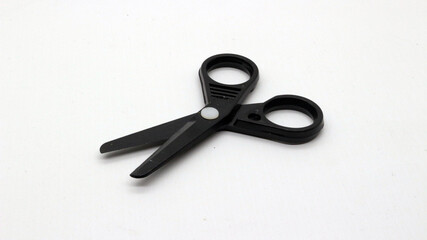 Black scissors with a small size