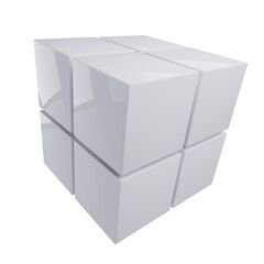 cube on white