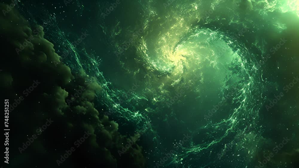Aufkleber an otherworldly gateway its tendrils of ethereal light sparking with the potential for travel beyond