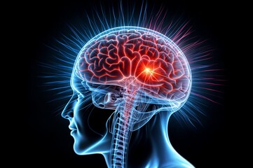 Human Brain Stroke Diagnosis And Therapy Human