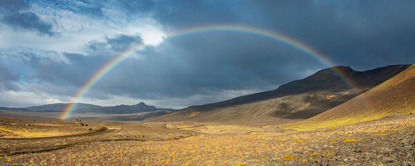 ICELAND-Hestalda-Rainbow