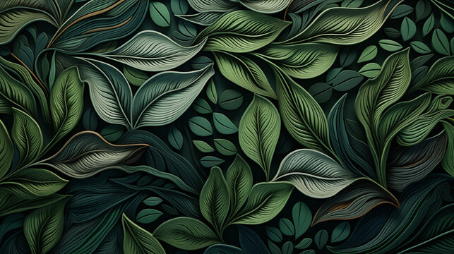 Organic patterns breathing life.Wallpaper Backgound
